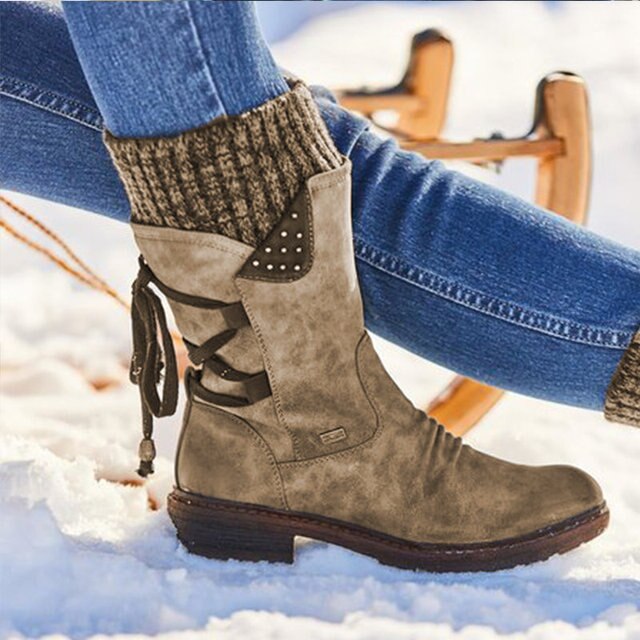 Romelie™ | Bottes de neige confortables & à hauteur de mollet