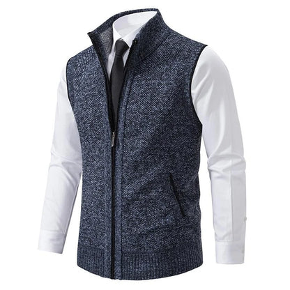 Romelie™ | Gilet polaire tricoté sans manches