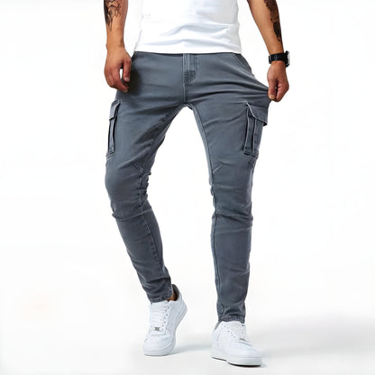 Romelie™ | Pantalon Cargo En Denim élastique