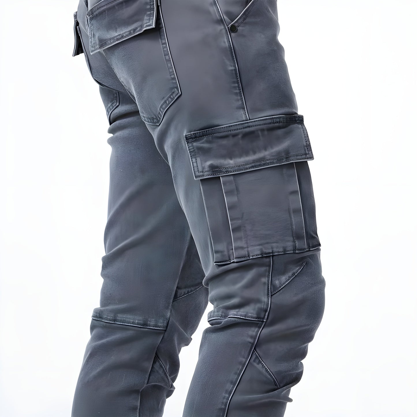 Romelie™ | Pantalon Cargo En Denim élastique