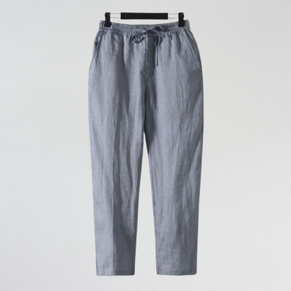 Romélie's™ | Luc Pantalon en Lin (coupe droite)