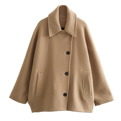 Romelie™ | Manteau de laine chic