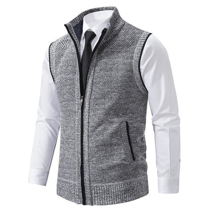 Romelie™ | Gilet polaire tricoté sans manches