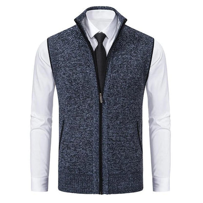 Romelie™ | Gilet polaire tricoté sans manches