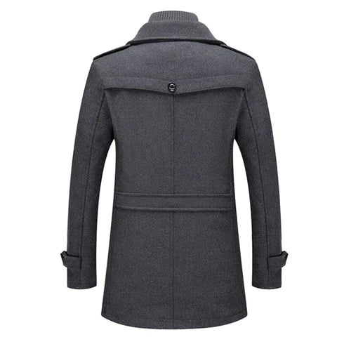 Romelie™| Manteau deux pièces en laine coupe-vent