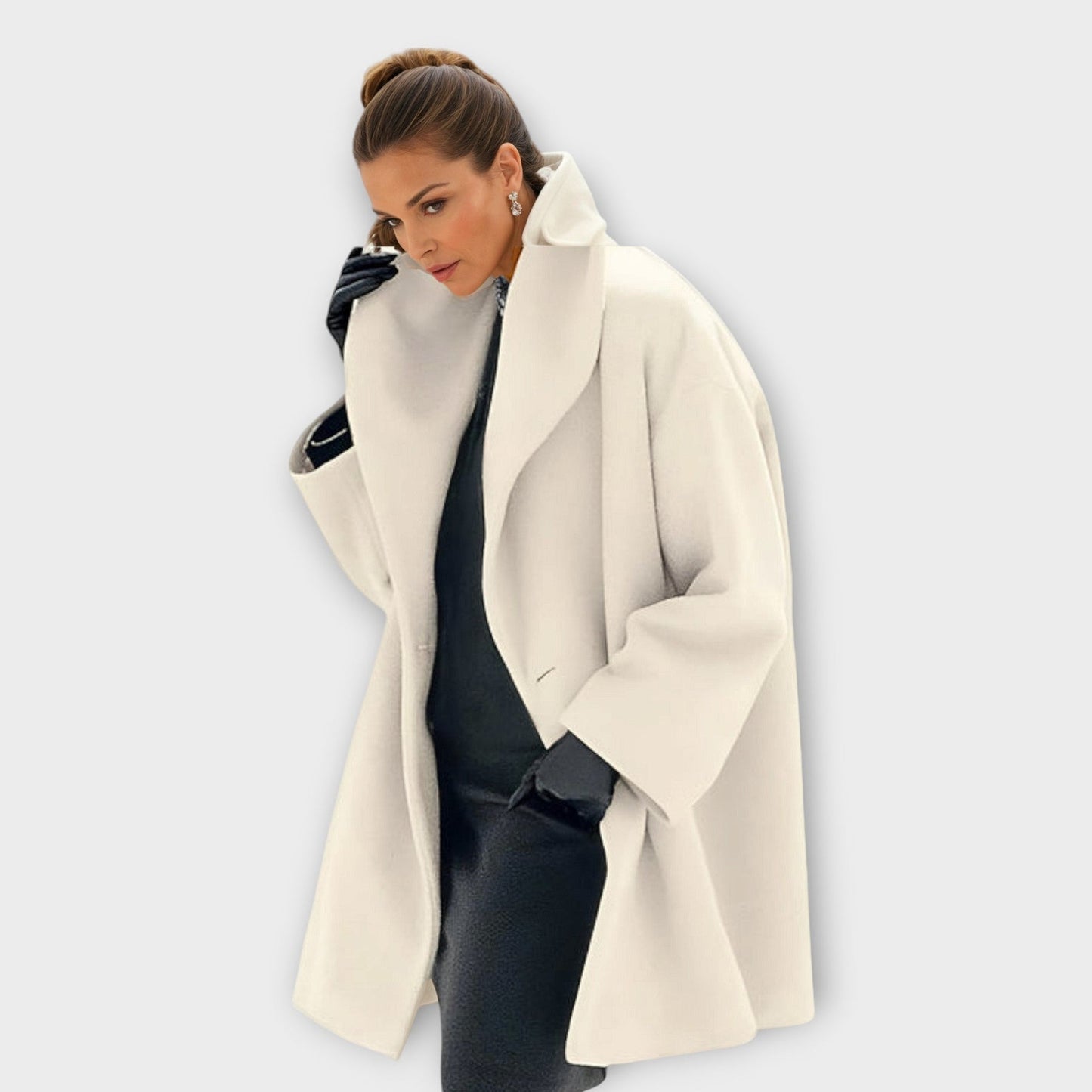 Romelie™ | Manteau De Laine Coupe Vent De Lluxe