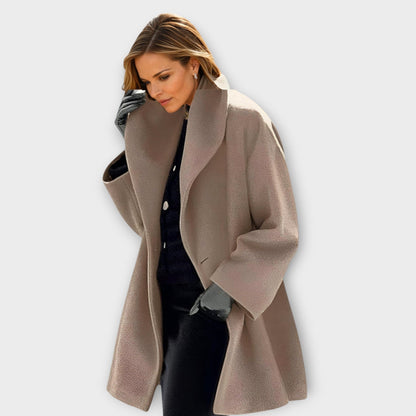 Romelie™ | Manteau De Laine Coupe Vent De Lluxe