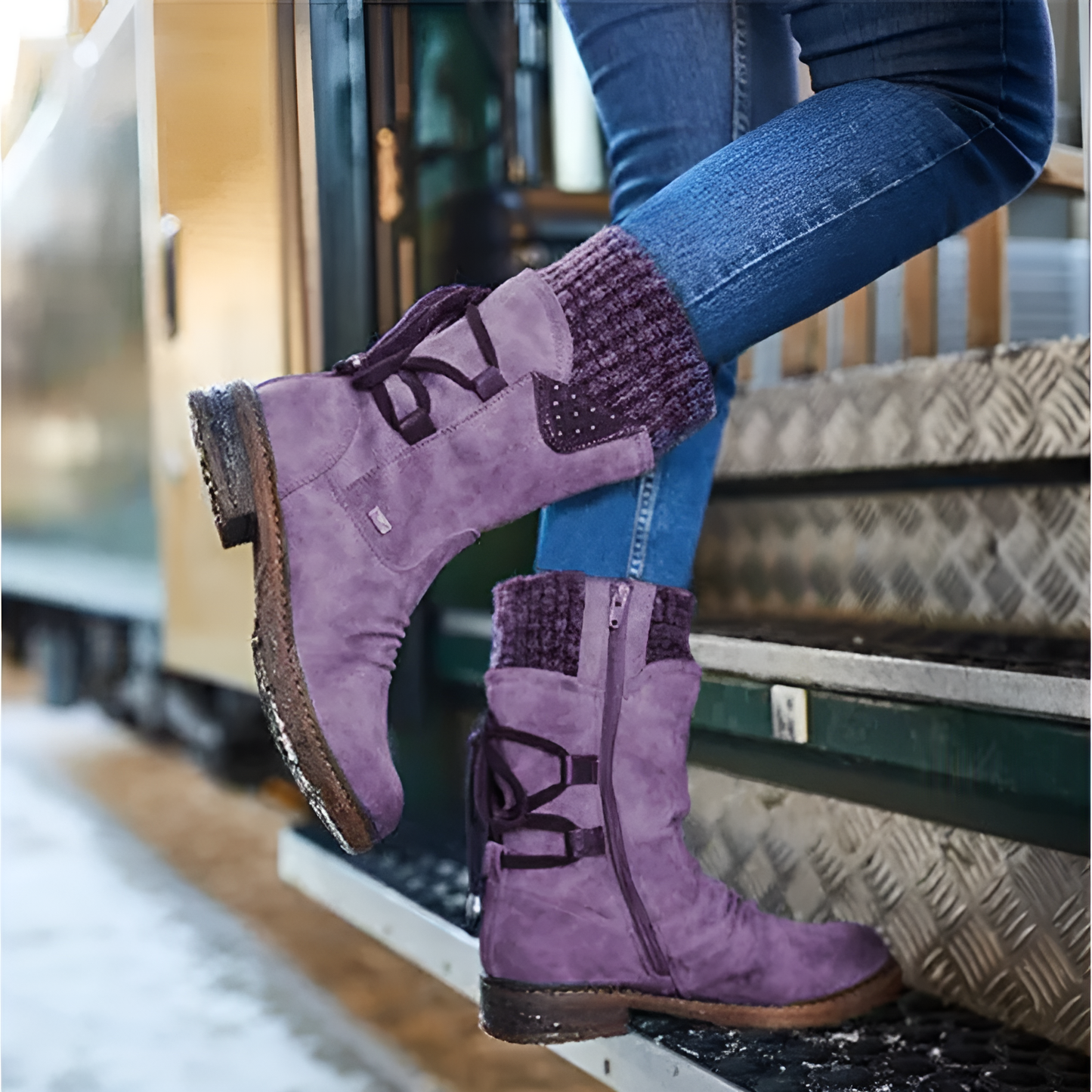 Romelie™ | Bottes de neige confortables & à hauteur de mollet